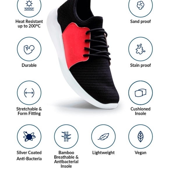 V-TEX waterproof running shoes and extra insoles - Picture 8 of 8